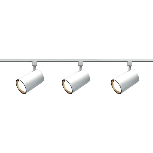 Nuvo Lighting 48in 3-Light Track Lighting Kit | White Transitional | Living Room & Kitchen Accent | 48 x 1.5 x 1.5 in | Model TK318