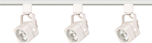 Nuvo Lighting TK345 24in 3-Light Track Kit | Transitional White | Living Room & Office | 24 x 1.5 x 1 in | Model TK345