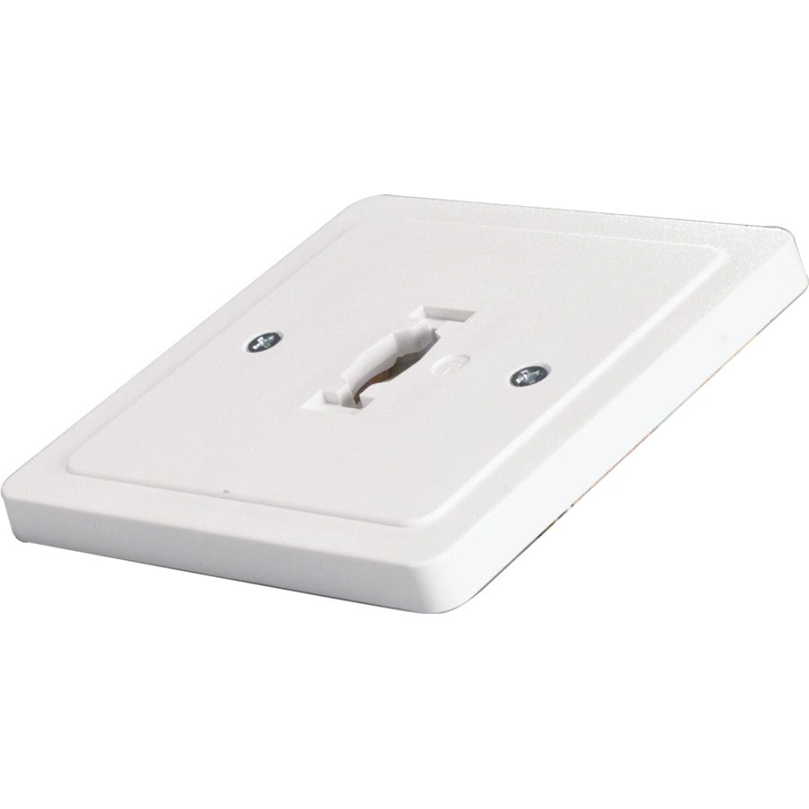 Nuvo Lighting Monopoint Adapter | Transitional White Track Light Accessory | Dry Location Indoor Use | 5 x 0.5 in | Model TP142