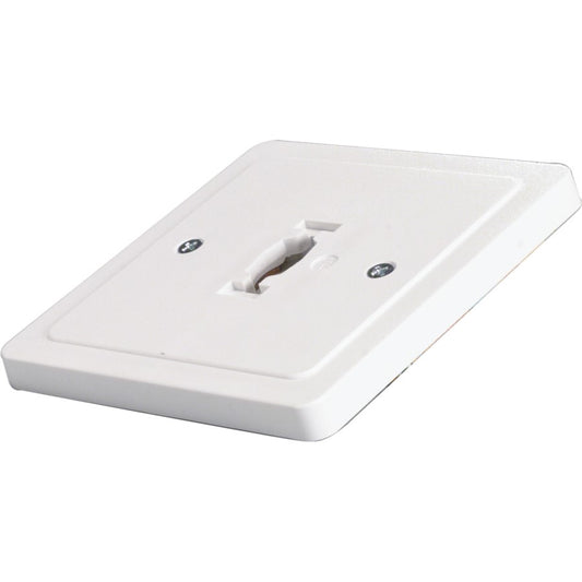 Nuvo Lighting Monopoint Adapter | Transitional White Track Light Accessory | Dry Location Indoor Use | 5 x 0.5 in | Model TP142