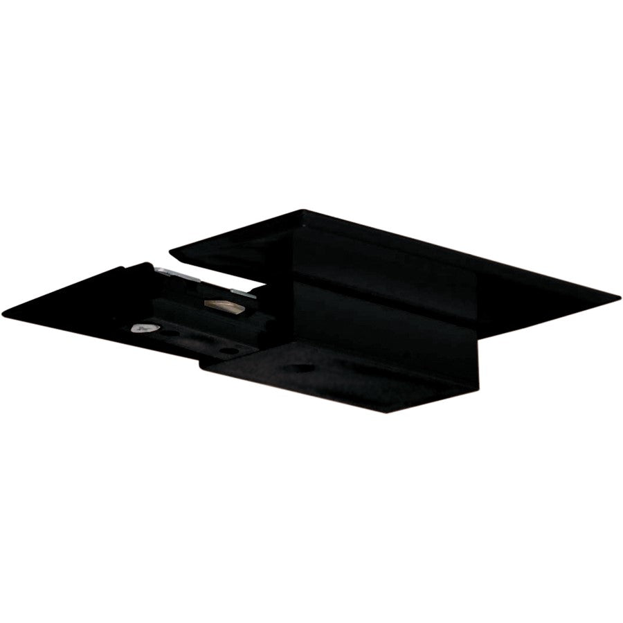 Nuvo Lighting Live End & Canopy | Transitional Black | Track Lighting Hardware for Dry Locations | 4 x 3 in | Model TP153