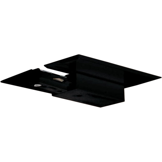 Nuvo Lighting Live End & Canopy | Transitional Black | Track Lighting Hardware for Dry Locations | 4 x 3 in | Model TP153