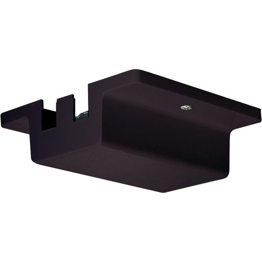 Nuvo Lighting Floating Canopy Black | Transitional Track Lighting Accessory | Dry Location Ceiling Mount | 4 x 3 in | Model TP155