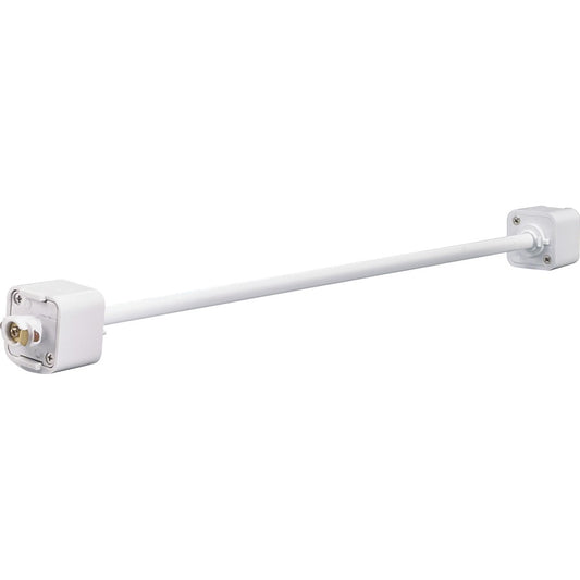 Nuvo Lighting 24in Track Extension Wand | White Transitional | Track Lighting Accessory for Dry Locations | 1.5 x 24 in | Model TP160