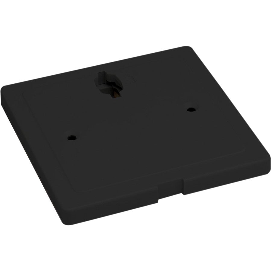Nuvo Lighting Offset Monopoint 96in 1-Light Track Light | Transitional Black | Kitchen & Hallway Accent | 1.25 x 0.5 x 96 in | Model TP177