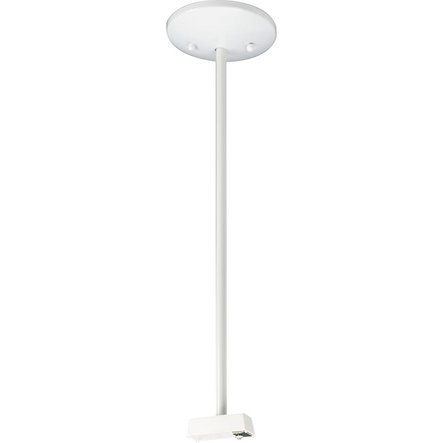 Nuvo Lighting TP178 24in Track Light Extension | Transitional White | Dry-Rated Hallway & Kitchen Accent | 24 x 1.5 x 1.5 in | Model TP178