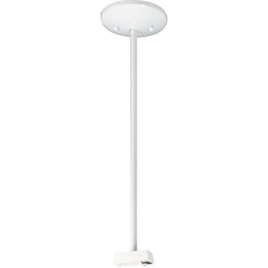 Nuvo Lighting TP178 24in Track Light Extension | Transitional White | Dry-Rated Hallway & Kitchen Accent | 24 x 1.5 x 1.5 in | Model TP178