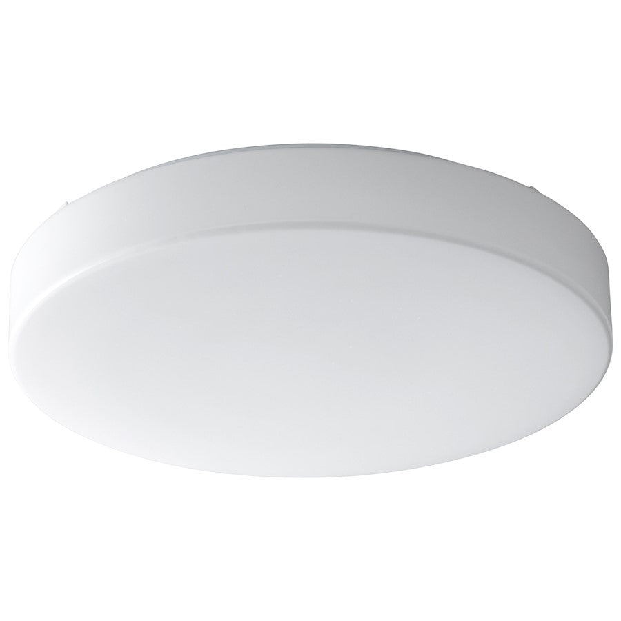Oxygen Lighting Rhythm Ceiling Mount, White/White