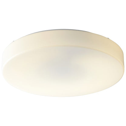 Oxygen Lighting Rhythm Ceiling Mount, White/White