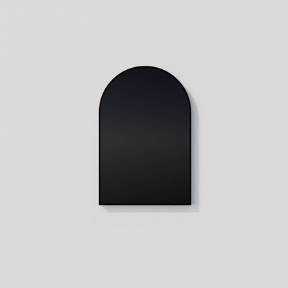 Oxygen Lighting Avior 32X40 Arch LED Mirror, Black