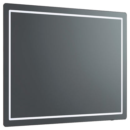 Oxygen Lighting Compact 36X36 LED Mirror, Black