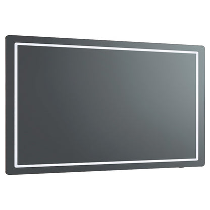 Oxygen Lighting Compact 60X42 LED Mirror, Black