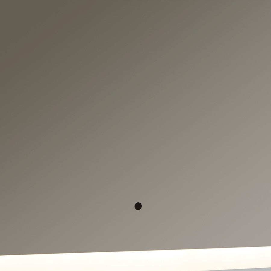 Oxygen Lighting Starlight 48X48 LED Mirror, Black