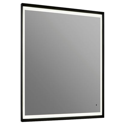Oxygen Lighting Dusk 18X24 LED Mirror, Black