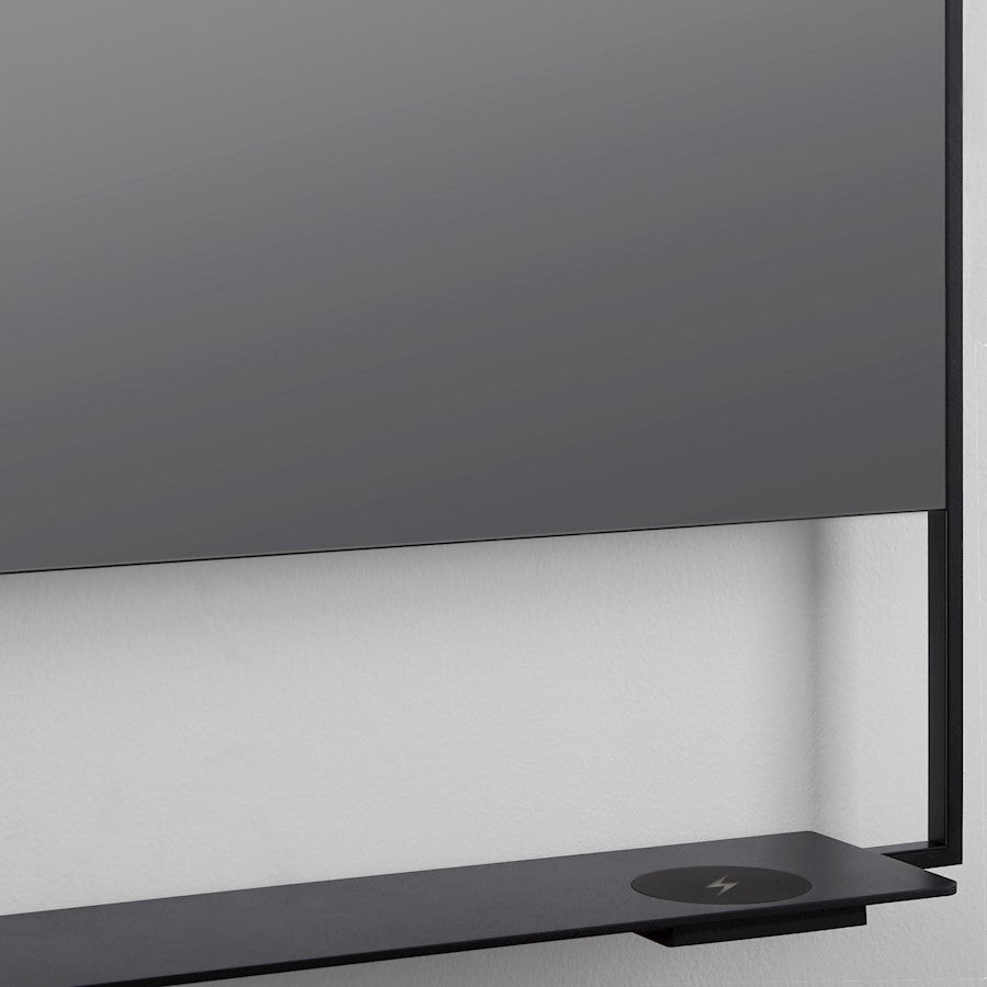 Oxygen Lighting Castore 24X32 LED Mirror, Black
