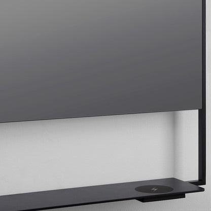 Oxygen Lighting Castore 24X32 LED Mirror, Black