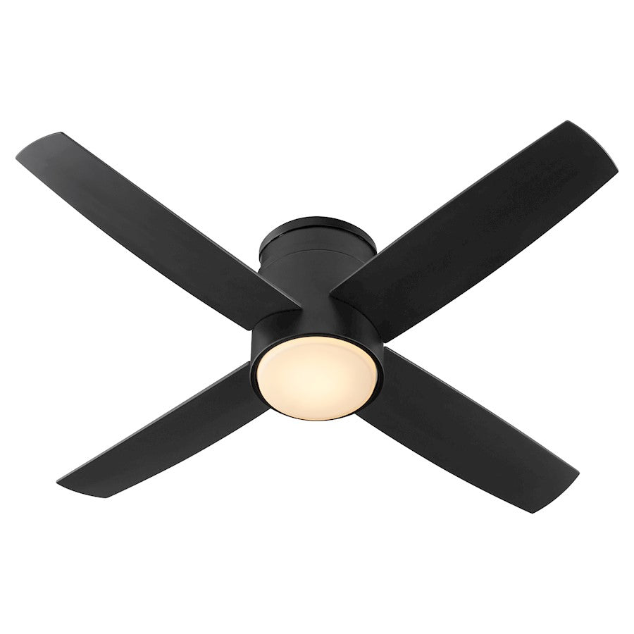 Oxygen Lighting Oslo Hugger 44" Ceiling Fan, Black
