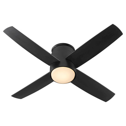 Oxygen Lighting Oslo Hugger 44" Ceiling Fan, Black