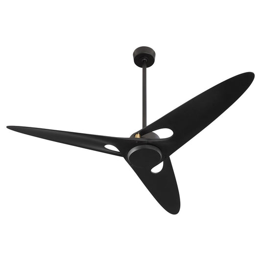 Oxygen Lighting Apogee 3Bld 60" Fan, Black - 3-132-15
