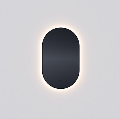 Oxygen Lighting Argo 22X48 Capsule LED Mirror, Brushed Brass - 3-1402-55