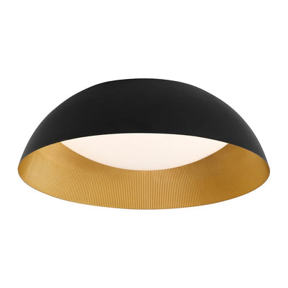 Oxygen Lighting Lucci 18" Ceiling Mount, Black/Ib