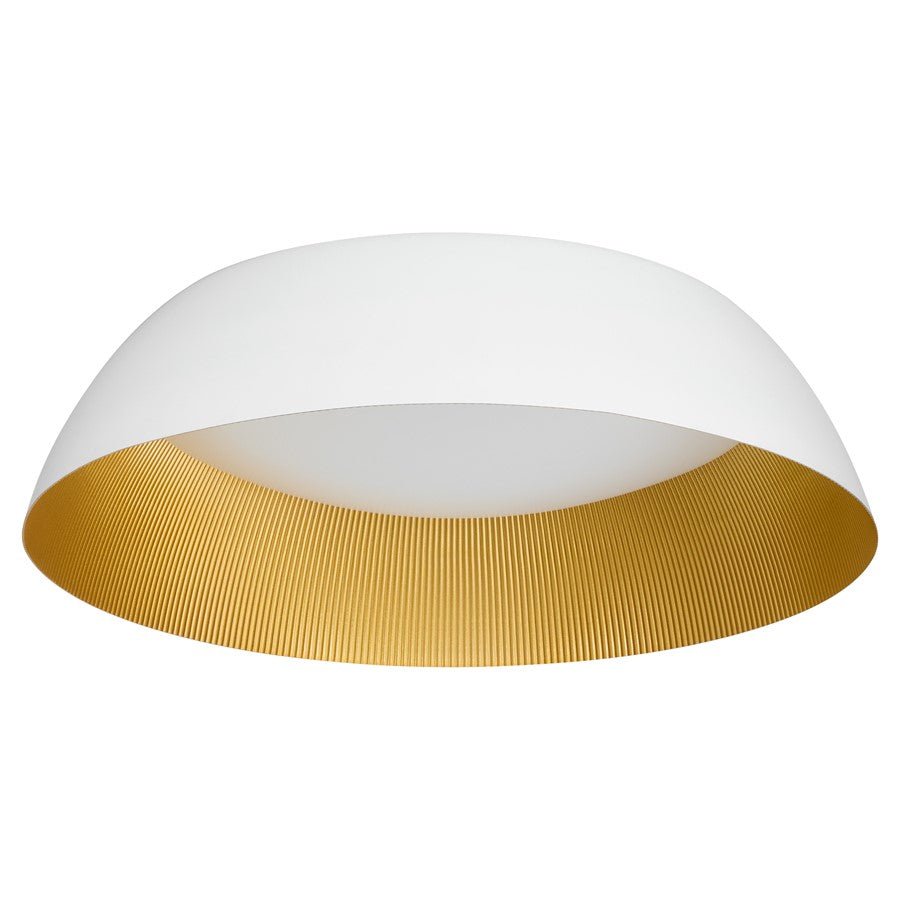 Oxygen Lighting Lucci 25" Ceiling Mount, White/Ib - 3-216-650