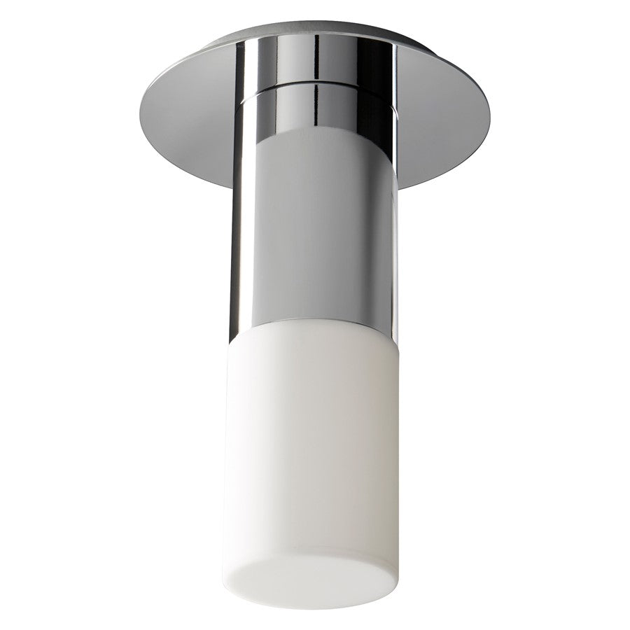 Oxygen Lighting Pilar Sm Acrylic 2700K Ceiling Mount, Pol Nickel - 3-308-27220