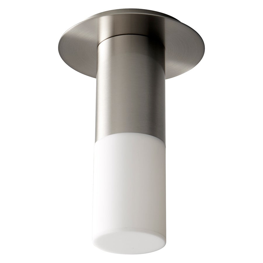 Oxygen Lighting Pilar Sm Acrylic 2700K Ceiling Mount, Satin Nickel - 3-308-27224
