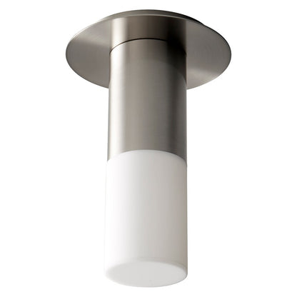Oxygen Lighting Pilar Sm Acrylic 2700K Ceiling Mount, Satin Nickel - 3-308-27224