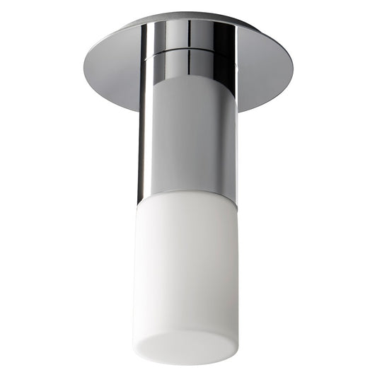 Oxygen Lighting Pilar Sm Glass 4000K Ceiling Mount, Pol Nickel - 3-308-40120