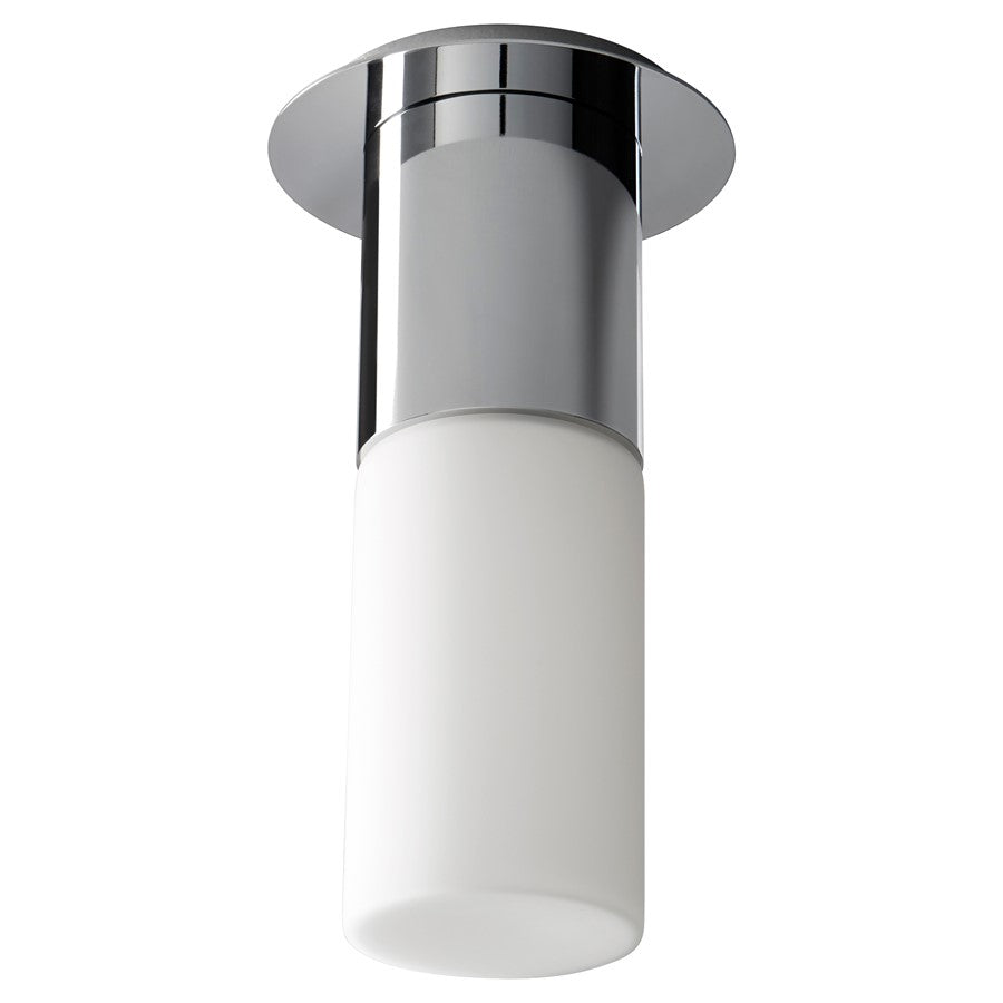 Oxygen Lighting Pilar Lg Glass 4000K Ceiling Mount, Pol Nickel - 3-309-40120