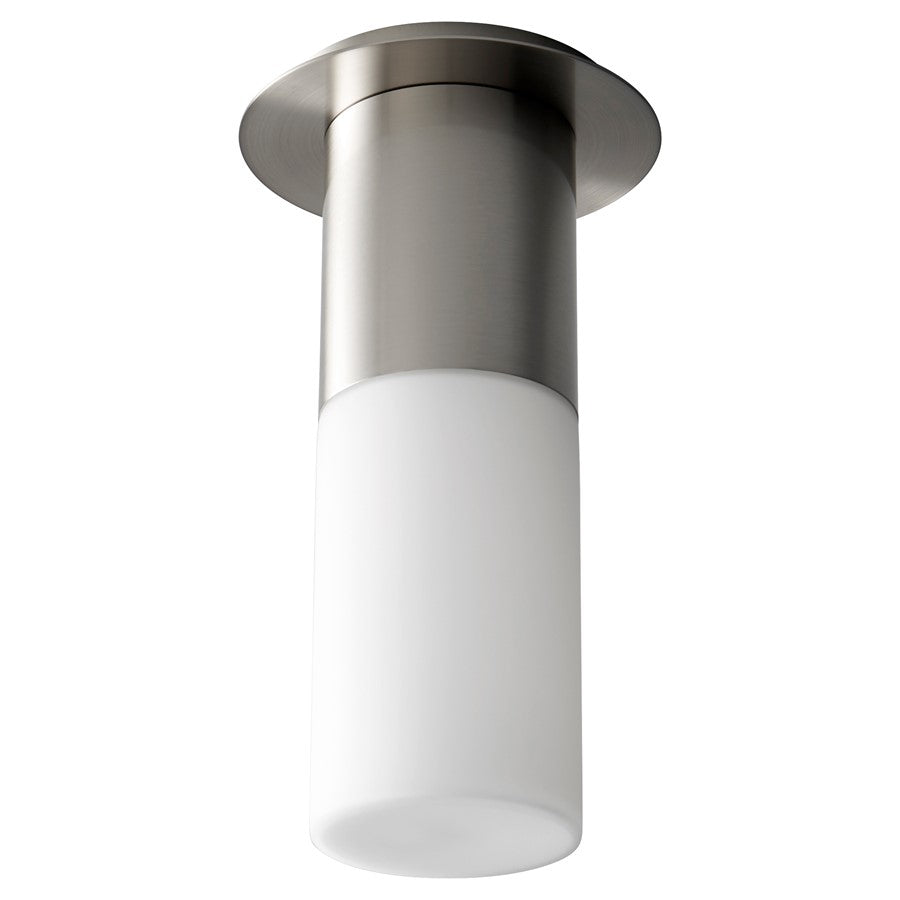 Oxygen Lighting Pilar Lg Glass 4000K Ceiling Mount, Satin Nickel - 3-309-40124