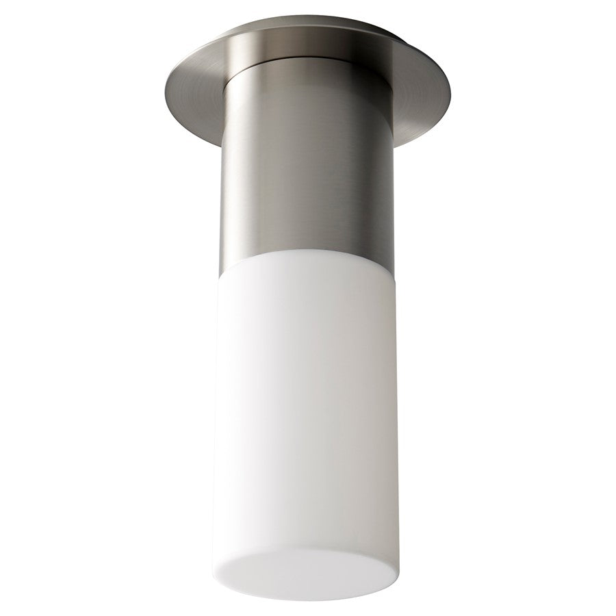 Oxygen Lighting Pilar Lg Acrylic 4000K Ceiling Mount, Satin Nickel - 3-309-40224