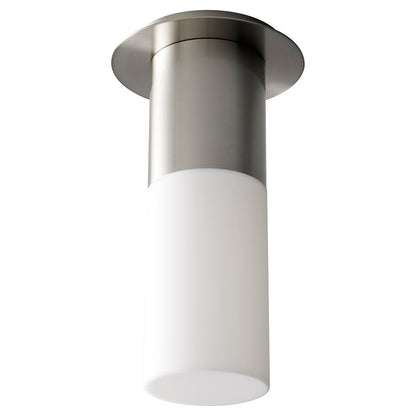 Oxygen Lighting Pilar Lg Acrylic 4000K Ceiling Mount, Satin Nickel - 3-309-40224