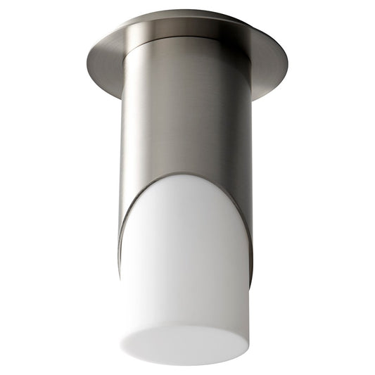 Oxygen Lighting Ellipse Lg Acrylic 3500K Ceiling Mount, Nickel - 3-354-35224