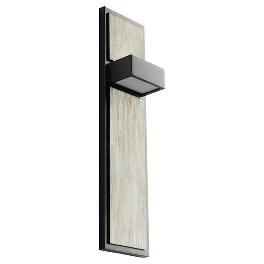 Oxygen Lighting Guapo 3500K Sconce, Black/Oak - 3-401-351541