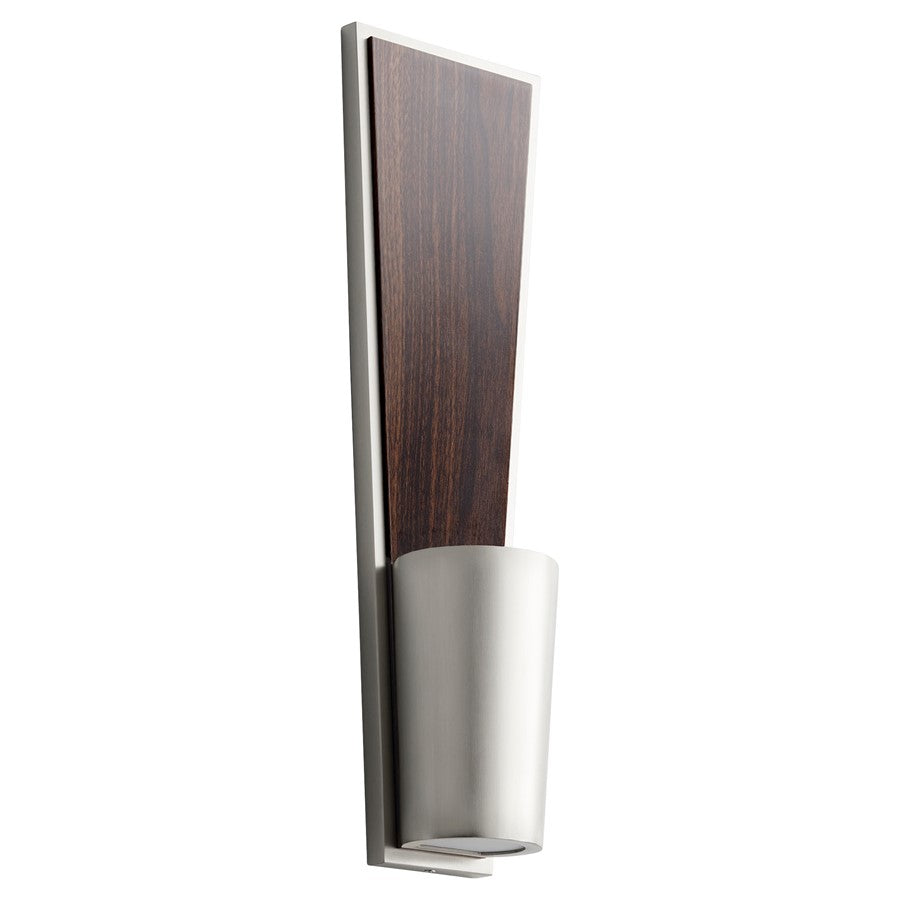 Oxygen Lighting Favero 3500K Sconce, Satin Nickel - 3-402-3524