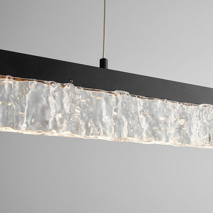 1 Light 40" Pendant, Black