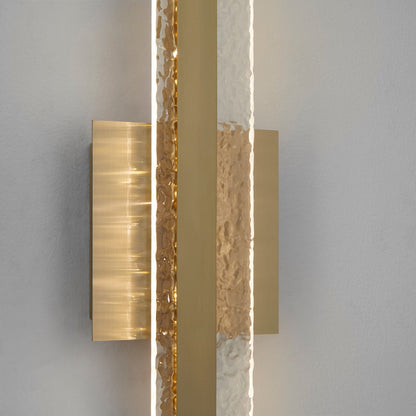 1 Light 24" Bathroom Vanity Light, Aged Brass