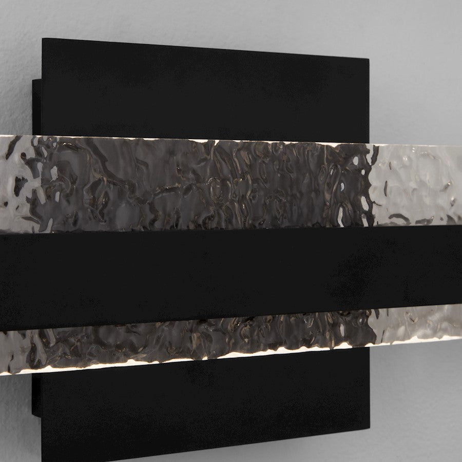 1 Light 36" Bathroom Vanity Light, Black