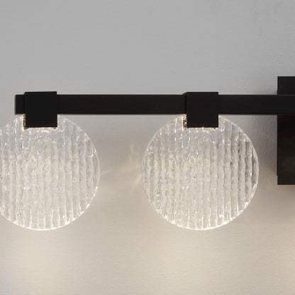 5 Light Bathroom Vanity Light, Black