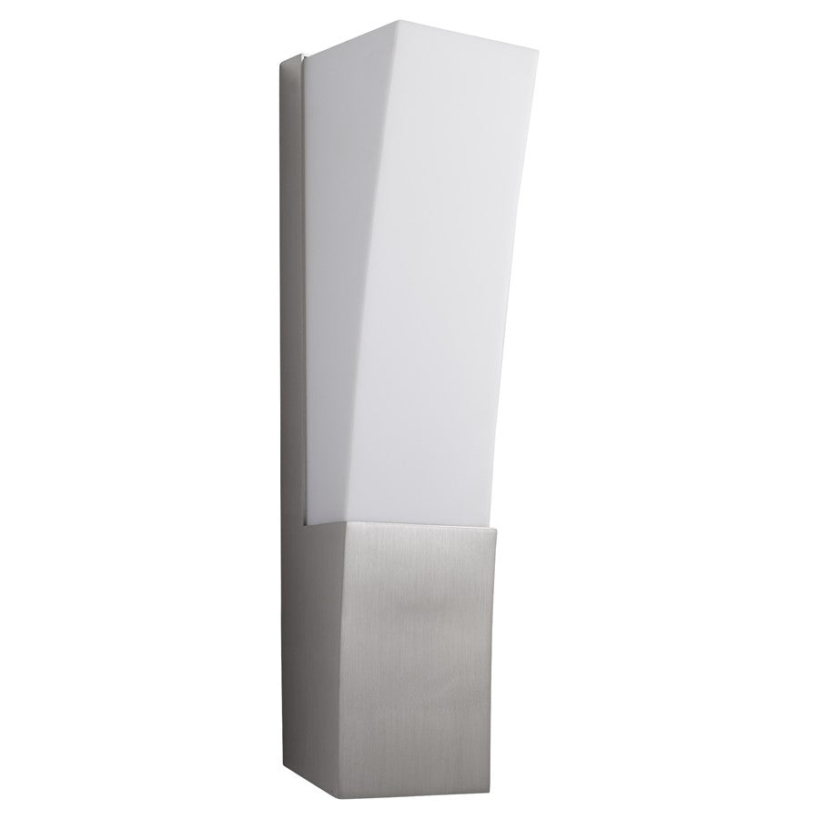 Oxygen Lighting Crescent 120V 3500K Dim Sconce, Satin Nickel - 3-512-3524