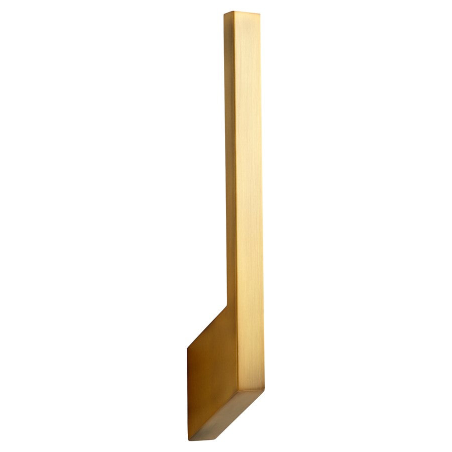 Oxygen Lighting Mirage 2700K 120V Sconce, Aged Brass - 3-516-2740