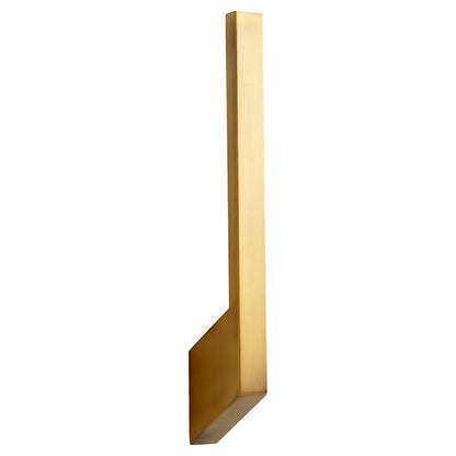 Oxygen Lighting Mirage 2700K 120V Sconce, Aged Brass - 3-516-2740