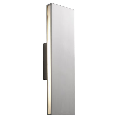 Oxygen Lighting Profile 2700K 120V Dim Sconce, Satin Nickel