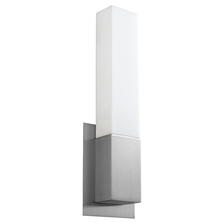 Oxygen Lighting Vega 2700K 120V Dim Sconce, Satin Nickel - 3-519-2724