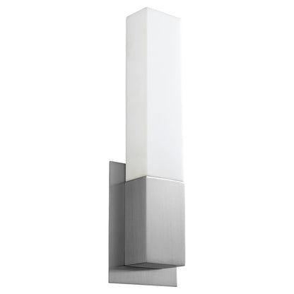 Oxygen Lighting Vega 2700K 120V Dim Sconce, Satin Nickel - 3-519-2724