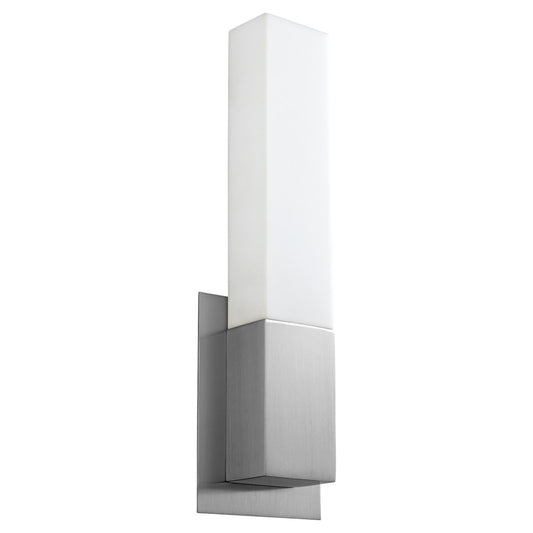 Oxygen Lighting Vega 2700K 120V Dim Sconce, Satin Nickel - 3-519-2724