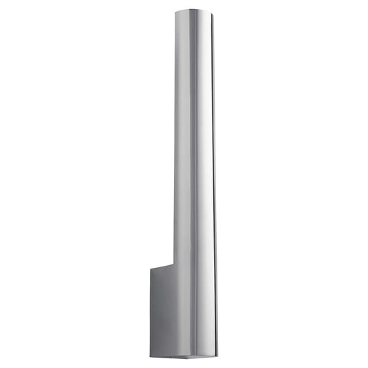 Oxygen Lighting Mies 2700K 120V Dim Sconce, Polished Chrome - 3-520-2714