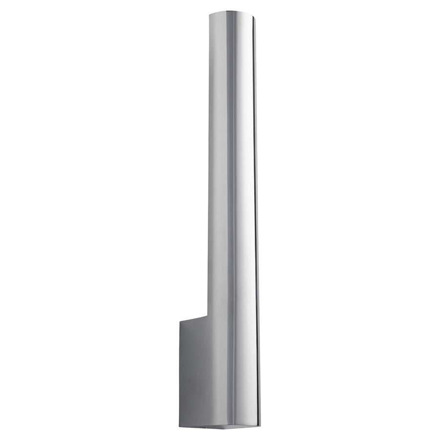 Oxygen Lighting Mies 3500K 120V Dim Sconce, Polished Chrome - 3-520-3514